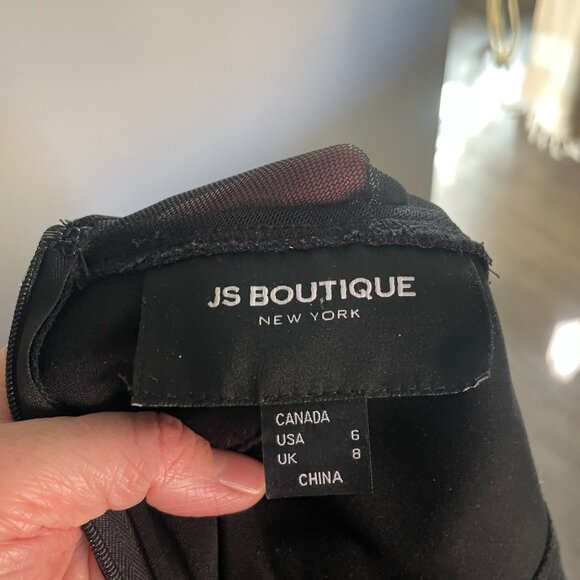 JS Boutique Black Jumpsuit Size 6 - Picture 8 of 8